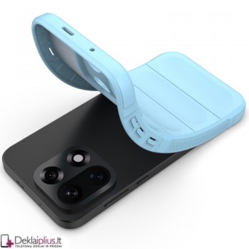 Magic Shield guminis dėklas - šviesiai mėlynas (Oneplus 15)